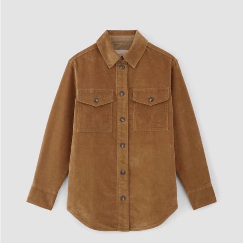 Everlane oversized corduroy shacket